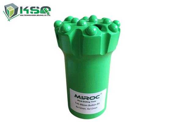 T45 balistico/sferico per il tagliente lungo del bottone del diametro di perforazione 89mm del foro