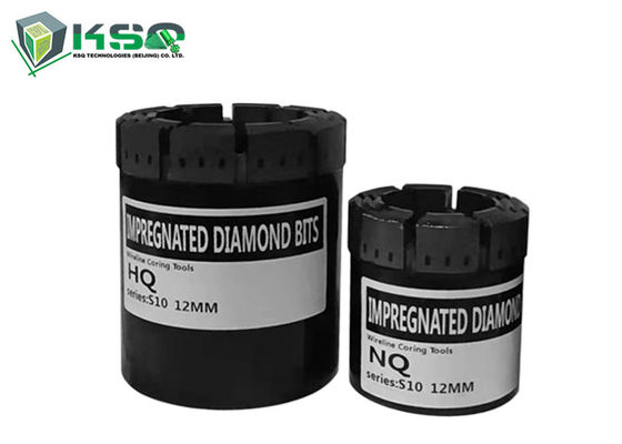 Formazioni dense impregnate di NQ Diamond Core Drilling Bit For che scremano le coperture