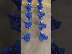 Carburo inserire 3 lame pozzo di acqua Acciaio Drag Bit