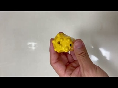 Personalizzare Taper Button Bit 11 Grado 33mm Bici di trivellazione ad alta velocità rosso