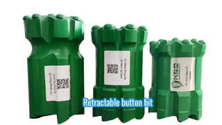 Punta da trapano retrattile in carburo MIROC da 89 mm T51 per cava mineraria